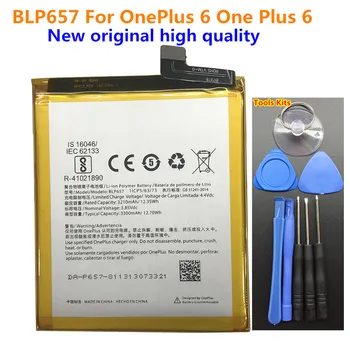 Nyt Originalt Batteri Til OnePlus 3 3T A3010 A3003 6T 7 Pro 7 7T Pro BLP613 BLP633 BLP657 BLP685 BLP699 BLP743 BLP745 Batterier