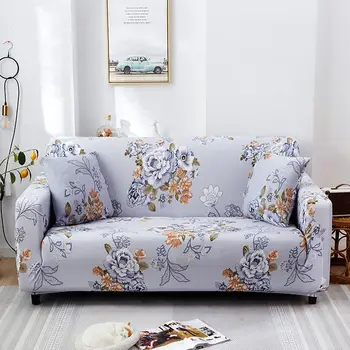 Og elegante, moderne sofa dække elastisk 1/2/3/4 sædet sofa dækning, der anvendes til stue møbler beskyttelse dække fuld dækning