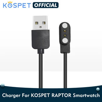 Original KOSPET Raptor Smart Ur USB-Oplader Ledning Tilbehør Til KOSPET Raptor C13 Udendørs Smartwatch USB Opladning Kabel