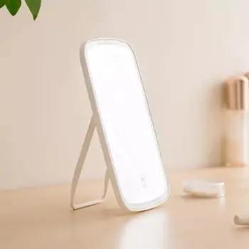 Original Xiaomi LED-Spejl makeup-Spejl Touch Lysdæmper Batteri Operat Stå for Smart Bordplade Badeværelse Soveværelse Rejse