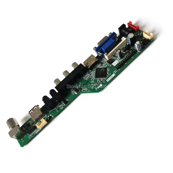 Passer B154EW04/B154EW06/B154EW08 LVDS 30-Pin DIY kit VGA+AV+USB-LCD-display universal controller board skærm 1280*800 1CCFL