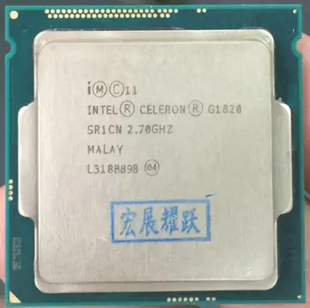 PC-computer med Intel Celeron-Processor G1820 (2M Cache, 2.7 GHz) LGA1150 Dual-Core fungerer korrekt Desktop Processor