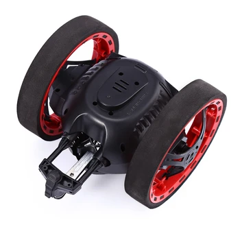PIND SJ88 Hoppe Mini RC Bil Toy 2,4 GHz med Fleksible Hjul Rotation LED Lys Fjernbetjening Bil Legetøj For Børn Gave