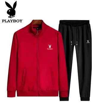 Playboy herretøj trendy sweater komfortable, åndbar flot sports tøj, sports bukser forår og efterår passer til