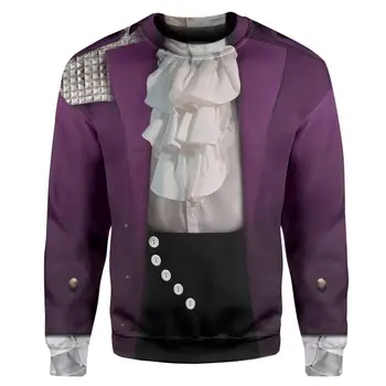 Prins Sanger Brugerdefinerede Tøj 3D Printet Hoodie For Mænd/Kvinder Harajuku Mode hooded Sweatshirt Cosplay Casual Jakke Pullover
