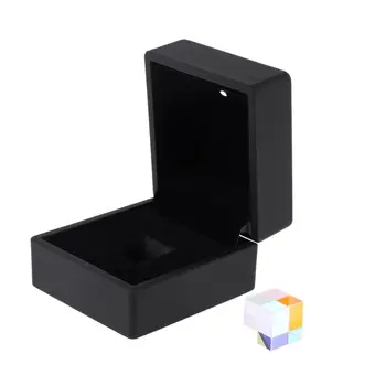Prism Kombinere Cube 6sides Optisk RGB Glas Len Pladsen Prisme med lyskasse Gave B85C