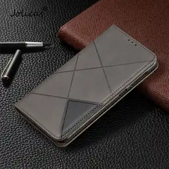PU-Wallet taske Til Samsung S9 Plus Tilfælde Galaxy A10 M10 A20E A10E A30 A20 A40 A50 A70 A750 J4 Plus J6 Note 10 Pro S10 Lite +