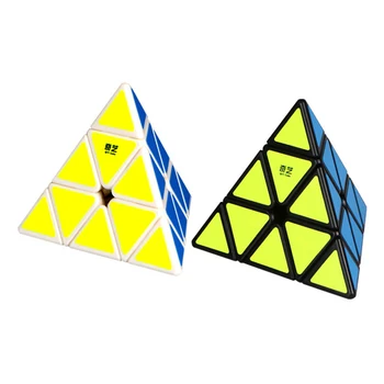 Qiyi Qiming 3x3x3 Terning trekant Speed Magic Cube Professionel cubo magico Gåder Farverige Pædagogisk Legetøj For Børn