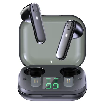 R20 Gaming Headset TWS Hovedtelefon Bluetooth Trådløst headset Vandtæt Dyb Bas Øretelefoner Ægte Stereo Sports Hovedtelefon Med Mikrofon
