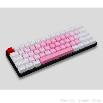 Rainbow-Blå Demon RGB PBT-35 Nøgler OEM Dobbelt Shot-Baggrundsbelyst Tasterne for Cherry Mekanisk Tastatur GH60 POKER 61 S15 20
