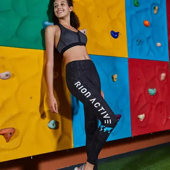 RION Sport Kvinder Leggings med Høj Talje Trænings-og Kører Yoga Bukser Kompression Leggings Fitness Tøj