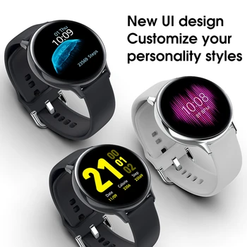 S20 Smart Ur Mænd Kvinder EKG-pulsmåler IP68 Vandtæt Fitness Sport Smartwatches for Xiaomi Huawei Smart Armbånd