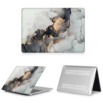 Sanmubaba Laptop Cover Case Til Macbook Air Pro 11 12 13 15 16 Med Touch-ID 2020 Hårdt cover Til Macbook 13 M1 Chip A2337 A2338