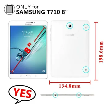 Screen Protector Hærdet Glas Til Samsung Galaxy Tab S2 8.0 tommer SM-T710 SM-T715 T713 T719 Fanen S2 8.0 T710 Tablet-Skærm Glas