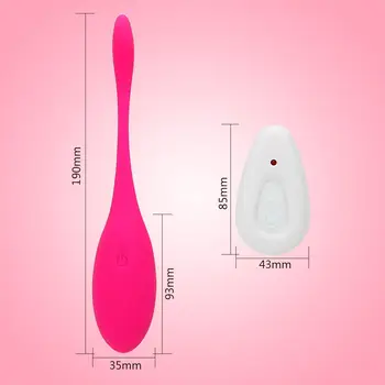 Sex Legetøj til Kvinder G-spot Vibrator Ben Wa Bolden Kegel Øvelse Vaginal Kugle Vibrerende Æg Fjernbetjening Bullet Vibratorer