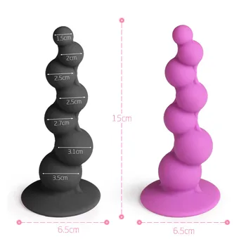 Sexlegetøj Til Voksne Silicone Butt Plug Anal Sex, Erotisk Produkt Intime Varer Anal Perler sex shop for par Anal legetøj