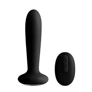 Silikone Varme Prostata Vibrator Fjernbetjening Prostata Massager Anal Dildo Butt Plug Voksen Sex Legetøj til Mænd