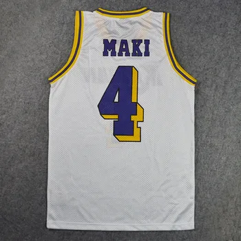 Slam Dunk Hainan High School No. 4 Shinichi Maki Cosplay Basketball Jersey Vest