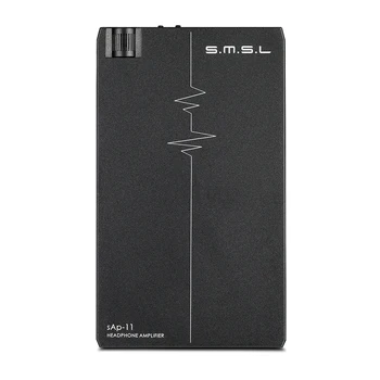 SMSL SAP-11 Hifi-Lyd Bærbare Afspiller Hovedtelefon Forstærker Indbygget Høj kapacitet Batteri 2,5 mm Afbalanceret 3,5 mm Ubalanceret Output