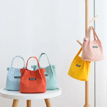 Sommeren Kvinder skuldertaske Multi-rum opbevaringspose Bærbare Rejse Messenger Bag Lærredet Opbevaring af Fødevarer Shopping Taske