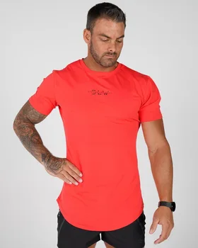 Sommeren Mænd 2020 kortærmet Bomulds T-shirt Casual Print T-shirt Fitness Fitness-Bodybuilding Workout t-Shirts Toppe Mandlige Mærke Tøj