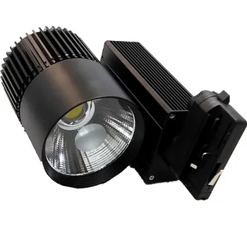 Spor Belysning Jernbane Lampe Spot på 30 watt 40W 50W COB Tøj, Sko Shop Butik LED Track Lys Skinne Spotlight 4-leder 3-faset