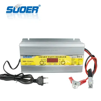 Suoer【 Batteri oplader 】LCD-display oplader Fuldt Auto Digital batteri Lader (MH-1240A)
