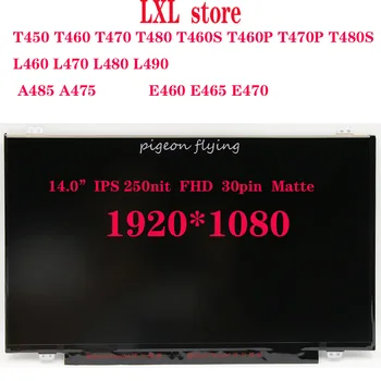 T480 LCD-skærm til Thinkpad bærbar 20L5 20L6 14.0