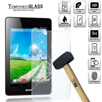 Tablet Hærdet Glas Skærm Protektor Dækning af for Acer Iconia En 7 B1-730 HD 9H Hærdet Glas Skærm Protektor Film