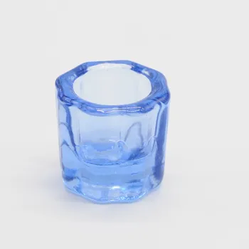 Tandpleje Blanding Skåle, Glas Dappen Dish Husstand Ottekantede Kopper Forene Cup For Dental Lab