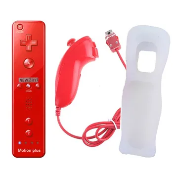 Til Nintend Wii Nunchuck Indbygget Motion Plus Trådløse Fjernbetjening, Gamepad Controller Til Nintend Wii Remote Controle Joysticket Joypad
