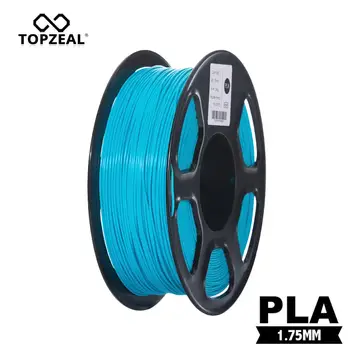 TOPZEAL Cyan Farve PLA Filament 1.75 mm 1 KG PLA Plastik for 3D-Printer Dimensionel Nøjagtighed på +/- 0.02 mm 3D-Print Materiale