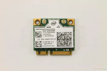 Trådløst adapterkort til Intel 62230ANHMW 802.11 n Centrino 6230 WiFi bt PCI-E Halvdel kort for 636672-001 HP