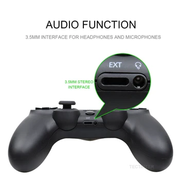 Trådløst Joystick til Play Station, Dualshock 4 Gamepad Video-Spil Konsol, Controller, med en Bluetooth-Kompatibel med PS3 andPS4