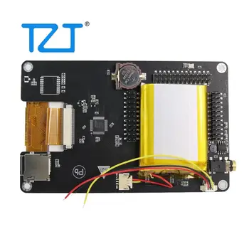TZT Nye PORTAPACK H2 0,5 ppm TCXO 3,2 tommer Touch LCD-Skærm Aluminium Batteri Til HACKRF EN SDR
