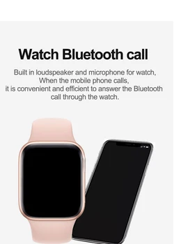 U78 Plus Smart Ur 2020 Mænd Kvinder Fitness Tracker pulsmåler Bluetooth Opkald, Fuld Touch Smartwatch Se Android IOS