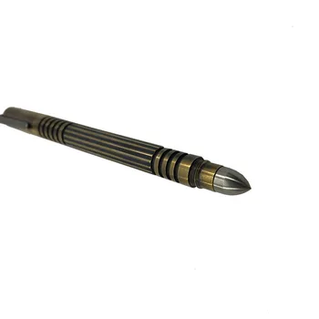 Udendørs Skrive Værktøjer EDC Messing Pen Messing Lomme Kuglepen