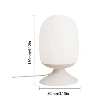 USB powered LED 3D Night Light Innovative Environmentally Friendly Button Switch Led Table Lamp white light for Bedroom Bedside