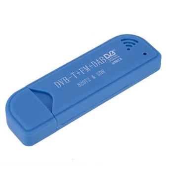 USB2.0 DVB-T Stick HDTV TV-Tuner Modtager SDR+DAB+FM TV FC0012 Remote Controller-Tuner-Kort