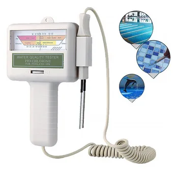 Vandkvaliteten Tester PH-Værdi Klor Indhold Digitalt Display Tester Swimmingpool PH Vandets Kvalitet Tester vandkvalitet Tester