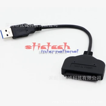 Ved dhl eller ems 100pcs USB 3.0 og SATA-22 Pin-kode 2.5 Inch Hard-Disk-Driver SSD Adapter Kabel Nyeste