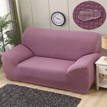 Velour Sofa overtræk til Stue Solid Snit Sofa Dække Elastisk Sofaen Dække Home Decor Fundas Sofa Slipover Top Kvalitet