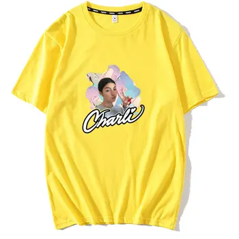 Vintage T Shirts Kvinder 2020 Sommer Bomulds-Toppe Herre T-Shirt Charli Damelio Is Og Harajuku-Shirt Ropa Mujer Koreanske Hvid Top