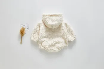Vinter-baby body Baby Tæve Modeller Siamesiske Romper Breve Baby Klatring Tøj Baby Pige Romper Baby Pige Tøj