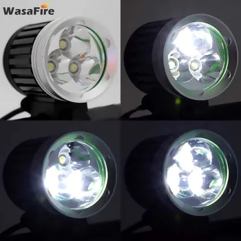 WasaFire 3*XML T6 Cykel Lys 4000 Lumen 3 Modes LED Cykel Lys Foran MTB Cykel Forlygte Forlygte +18650 Batteri+Oplader