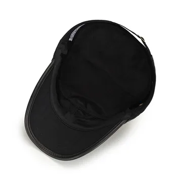 XdanqinX Voksne Mænds Mode Retro Fladskærms Caps Vasket Bomuld Hær Militære Hatte Til Mænd Snapback Cap Justerbar Størrelse Mærker Hat