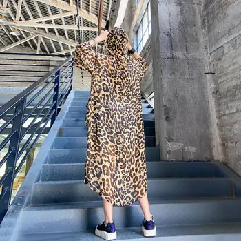 XITAO Tynd Plus Size Bluse Mode Nye Kvinder Uregelmæssige Full Sleeve-Goddess Fan 2020 Sommeren Hætteklædte Krave Casual Skjorte ZP1226