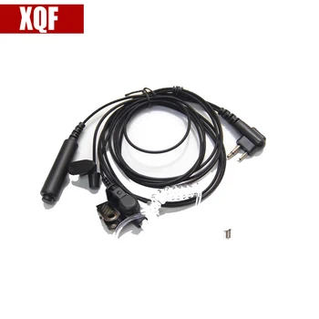 XQF 3 Wire Pro Skjult Akustisk Rør Ørestykke Headset Mikrofon til Motorola Radio 2pin cls1110 cls1410 cls1413 cls1450 cls1450c osv.
