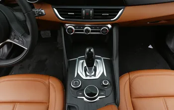 YooToBo ABS Chrome Bil Gear, Paddle Panel Dækker DSG Mærkat Bil styling Til Alfa Romeo Giulia Stelvio 2016 2017 2018 tilbehør