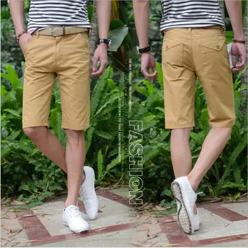 ZNG 2020 tynd koreanske version af mænds midten bukser med casual bukser